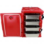 PU Foam Insulation Food Delivery Container With 90L Capacity for sale