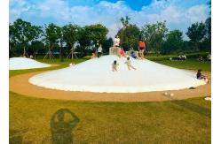 China Waterproof PVDF Material Inflatable Theme Park / Outdoor Jumping Pillow supplier