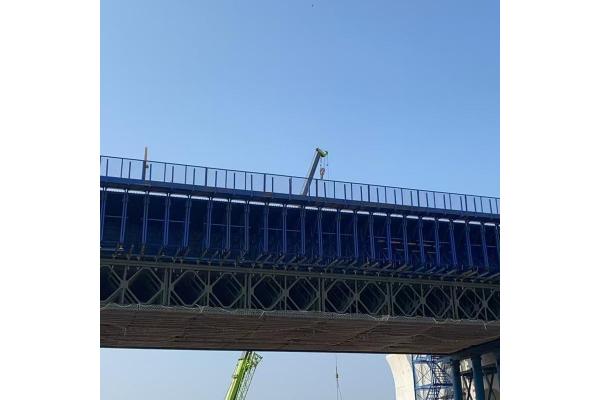 Adjustable Height Steel Structure Bridge Foldable Bailey Bridge