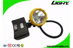 China Anti Explosive Mining Cap Lights 15000 Lux IP68 With 6.8Ah Panasonic Battery supplier