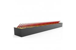 China Roadway Safety Speed Hump Traffic Spike Barrier Iron Flush Mounting supplier