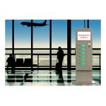 Airport Metro Cell Phone Charging Stations with Interactive Information Wifi for sale