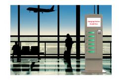 China Airport Metro Cell Phone Charging Stations with Interactive Information Wifi supplier
