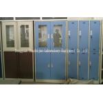Lockable Steel Storage Cabinets With Doors / DTC Hinges Acid Resistance for sale
