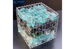 China 3mm Customizable Welded Mesh Gabion Wall 5x10cm supplier