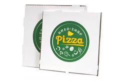 China Recycling Pizza Boxes Eco-Friendly Customizable Fast Food Packaging Free Design supplier