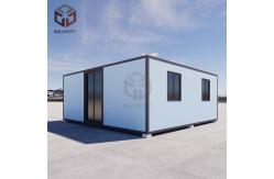 China Portable Fireproof Expandable Foldable 20ft Container House With Terrace supplier