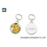 Cute Aniaml Image Lenticular Keychain 3D Effect Customizes Key Ring Eco - Friendly for sale