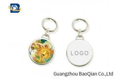 China Cute Aniaml Image Lenticular Keychain 3D Effect Customizes Key Ring Eco - Friendly supplier