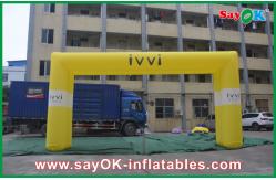 China Custom Inflatable Arch Big Square Inflatable Arch Rental Logo Print For Advertising supplier