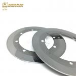 Cardboard Carbide Disc Cutter , Tungsten Carbide Blade Slitter Knives for sale