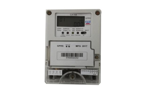 Single Phase Smart Electric Meters for Automatic Remote Reading System with GPRS