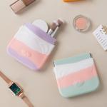 Mini Silicone Cosmetic Bag Washable Odorless Multi Function for sale