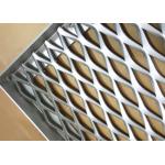 Expanded Type Decoration Aluminum Mesh Panel For Facade Cladding System 600X1000 for sale