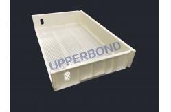 China Yellow Tobacco Machinery Spare Parts Loding Plastic Tray For Cigarette Packer supplier