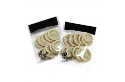 China 10pc Latex Finger Cots Natural Latex Disposable Finger Sleeve For Industrial Use supplier
