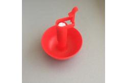 China Orange PP Quail Nipple Drinker 22x22mm Broiler Drinking Nipple supplier