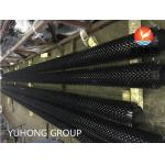 ASTM A335 P9 P11 Carbon Steel HFW Studded Finned Tube For Heat Exchanger Black Painted for sale