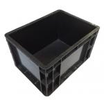 SGS Abrasion Resistant UV Coating Plastic 400*300mm ESD Parts Bins for sale