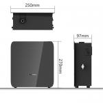 X1000 Electric Scent Diffuser Machine Metal Scent Machine Oil HAVC