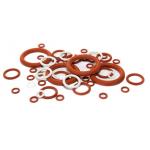 Metallurgical Machinery Silicone O Ring Rubber Gasket , Custom Made Seal Rings