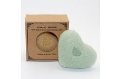 China Different Shapes Konjac Sponge For All Skin Facial And Physical Cleaning supplier
