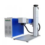 Jewelry Plastic Metal Fiber Laser Marking Machine 30W Mini Portable Desktop Laser Marker for sale