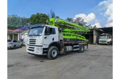 China Zoomlion 38X-5RZ Concrete Pump Truck Produced In 2020 Year Two Axles supplier
