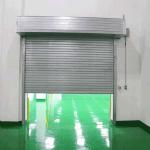 Warehouse 3h Fire Rated Roller Shutter Door Steel Roll Up Doors 1.5mm thickness for sale