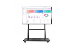 China Interactive 75 4K 118W 350nits LCD Touch Screen Display supplier