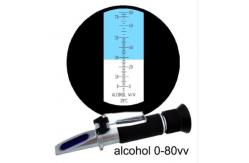 China 80 VOL 175ml 20C Hand Held Refractometer , Refractometer To Measure Alcohol Content supplier
