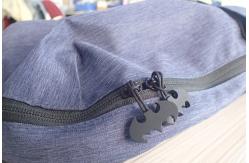 China Soft Material Rubber Zipper Puller For Handbags Backpacks supplier