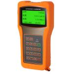 RS232 Digital Handheld Ultrasonic Flow Meter With 4 Line Large Screen LCD