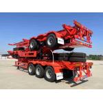 CIMC 3 Axle 20FT 40ft Container Skeleton Trailer Semi Trailer for sale