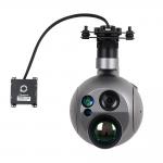 30x EO+IR AI Target Tracking Camera GPS Coordinate Analysis and LRF Gimbal Camera 4 Lens for sale