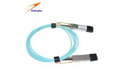 China High speed 70M 100G QSFP28 AOC Active Optical Cable With DDM supplier