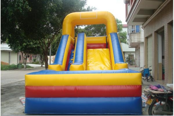 Inflatble Slide / inflatable water / dry slide 0.5mm PVC Tarpaulin