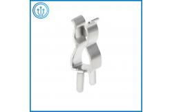 China EATON Cross 250V 10A Glass Fuse Clip ROHS Tin Plated Fuse Box Clips supplier
