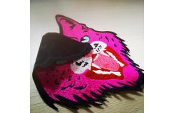 China Support Custom Designer Clothing Embroidery Patches Leopard pattern supplier