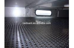 China Crumb Rubber Modified Bitumen Steel Belt Pastillator , Wax Making Machine Durable supplier