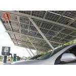 3.0KWp Solar Car Charging Station , Solar Car Parking Shed 2.5m~4m Height for sale
