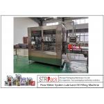 7L Lubricant Oil Filling Machine Flow Meter System 1800 BPH
