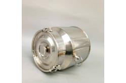 China Home Brewing 9L SS Storage Barrel With Lid Farm Milk Storage supplier