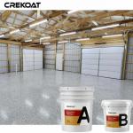 Water Based Transparent Epoxy Resin Floor Coating Broadcast Decorative Flake System for sale