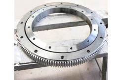 China Heat Treatment Process Cast Steel Ball Mill Large Gear Customized For Mining supplier