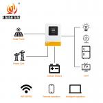 12kg Hybrid Solar Inverter 48V 6.2KW On Grid Off Grid MPPT Inverter Type for sale