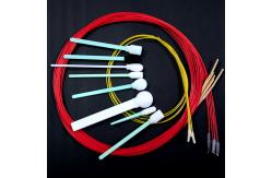 China High Absorbent Camera Solvent Cleaning Swabs ESD Safe Handle Easy To Use supplier