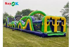 China 5k Giant Inflatable Sports Obstacles Challenge Backyard Inflatable Run Obstacle Course supplier