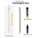Active Black White Stylus Pen  Long Working Time Palm Rejection