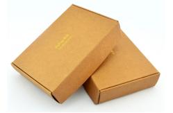 China Handmade Foldable Kraft Paper Boxes For Mailing Packaging supplier